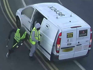 Supporting image for story: Armed robbers caught on CCTV