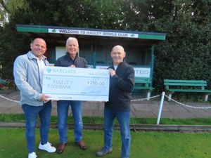 Supporting image for story: Bowls club donates to local charity thanks to fundraising efforts