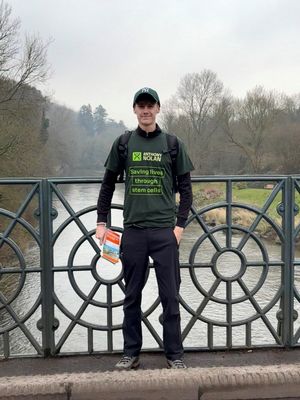 Jack Pitchford,20, from Shifnal will walk the Severn Way to raise funds for Anthony Nolan.