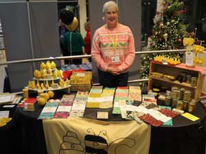 Supporting image for story: Local business owner buzzing to be back at college