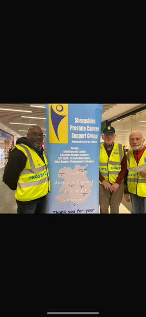 Shropshire Prostate Cancer Group is holding a testing event in Ludlow on Saturday