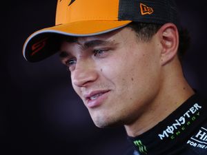 Supporting image for story: Lando Norris fastest in Vegas as practice suspended due to loose manhole cover