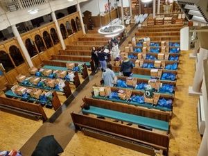 The Champions Community Trust work tirelessly to provide people with food and essentials