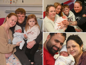 Supporting image for story: 'We feel really lucky' - Meet the cute bundles of joy that arrived on New Year's Day for Black Country families