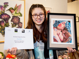 Supporting image for story: Weston Park hosts annual art competition for talented young artists