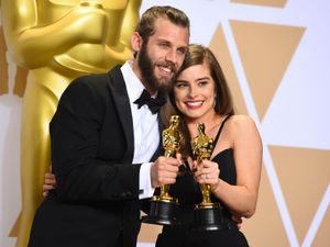 Supporting image for story: 'It's really your hard work' - Cannock film director Chris Overton praises actress fiancée Rachel Shenton after Oscar win