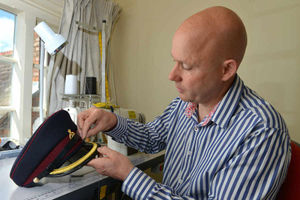 Supporting image for story: Former solider has new life in Shrewsbury as military tailor