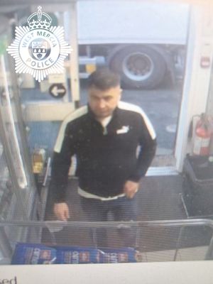 West Mercia Police have shared a photograph of a man they'd like to speak to in relation to an incident in Morrisons in Oswestry last month