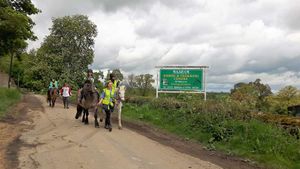 Rachel enjoyed time on horseback at Masham Riding & Trekking centre