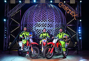 Circus Cortex has issued an image of the bikes taken from the circus site in Pelsall. Photo: Circus Cortex