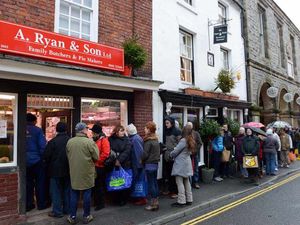 Supporting image for story: Record sales at crowded Shropshire stores