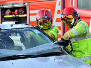 Supporting image for story: Crews called to reports of vehicle which had crashed into a tree in Telford