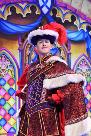 The cast of Snow White and the Seven Dwarves at Birmingham Hippodrome