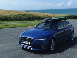 Supporting image for story: Audi’s RS6: The perfect car for surfing?