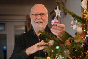 Keith Bowley, 76,  from Bridgnorth, Chair of the Bridgnorth Community Trust, being recognised for community work with an MBE in the New Years Honours list
