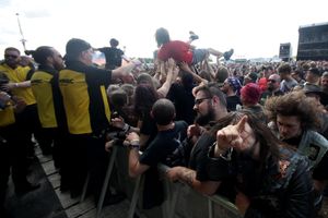 Crowds were back in full force at Bloodstock. Photo: Andy Shaw