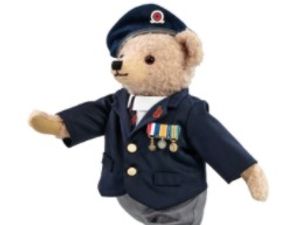 Supporting image for story: Special Royal British Legion teddy bear made in Shropshire