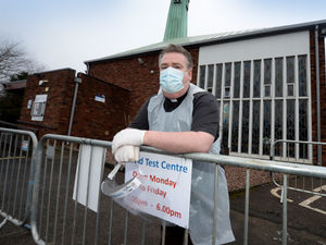 Supporting image for story: Steady flow of people as new Wolverhampton test centre opens