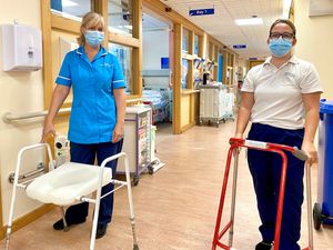 Supporting image for story: Patients asked to return therapy equipment to Shropshire hospital due to shortages
