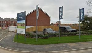 Development site off Gains Park Way, Shrewsbury. Picture: Google Maps