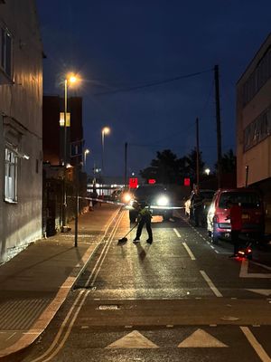 Disorder occurred on Brierley Hill High Street on Saturday night