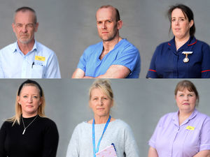 Supporting image for story: The NHS heroes leading from the front at Royal Shrewsbury Hospital