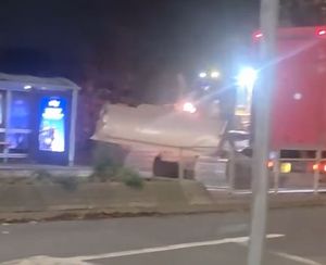 The machine was seen being driven the wrong way down the A454 Willenhall Road. Image: Charlene Harris