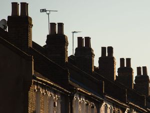 UK houses in a row