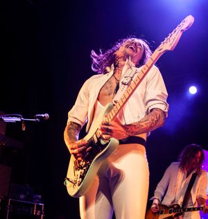 The Darkness at Birmingham's O2 Academy. Pictures by: Andy Shaw