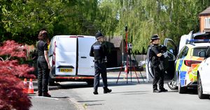 The scene in Shrewsbury