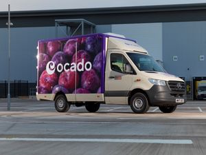 An Ocado van