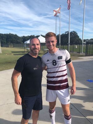 Telford footballer Tom Edge has graduated from Campbellsville University in Kentucky where he shoned playing college football in the United States.