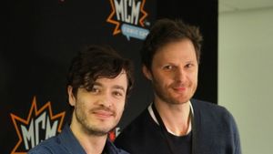 Alexander Vlahos and Martin Young. Pictures by: Darren Price