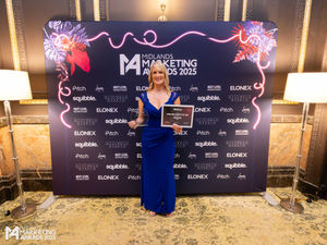Supporting image for story: Brum boss scoops top award for shaking up the marketing industry