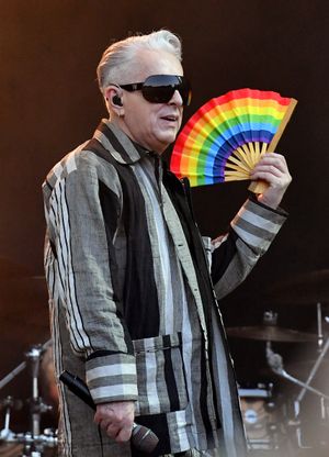 Holly Johnson at Let's Rock 2025 in the Quarry, Shrewsbury