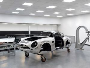 Supporting image for story: Aston Martin begins production of DB4 GT Zagato continuation cars