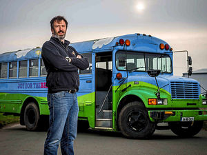 Supporting image for story: Shropshire caterer's recipe for success as US schoolbus to be a mobile barbecue