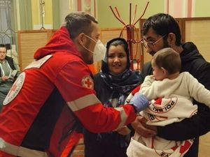 Supporting image for story: Freemasons in Shropshire contribute to £200,000 Ukraine Red Cross grant