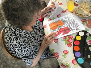 Supporting image for story: Activity packs keep older people busy 