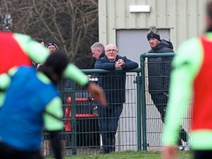 Supporting image for story: Tony ‘Bomber’ Brown's flying visit to inspire a new generation at West Brom