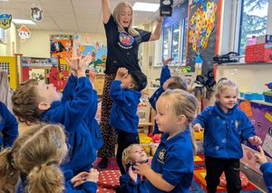 Little Trinity Nursery children enjoying their new Hartbeeps lessons.