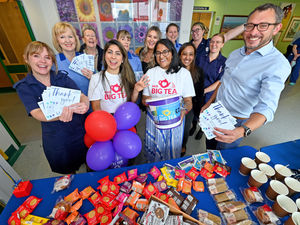 Supporting image for story: Tea, cake and fun at hospital on day of NHS 75th birthday