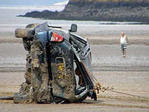 Supporting image for story: Muddy hell, we're trapped