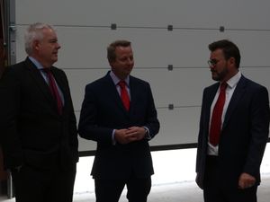 Supporting image for story: Welsh First Minster visits new £375k manufacturing centre