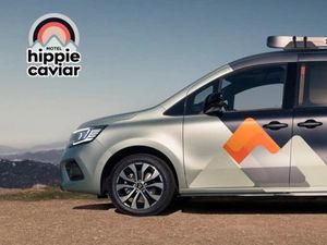 Supporting image for story: Renault’s Hippie Caviar Motel is an electric 5-star stay on wheels