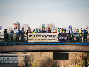 Supporting image for story: 'From frontline to breadline': Striking environment workers tell of pay dispute effects