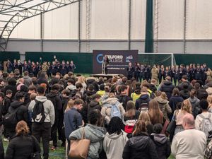 Supporting image for story: Shropshire marks Armistice Day with two minutes of silence