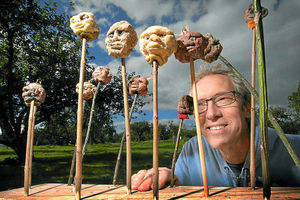 Supporting image for story: Fruity shrunken heads are a feature at trust's harvest fair
