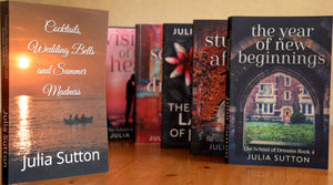 Julia says being a writer is the best job in the world