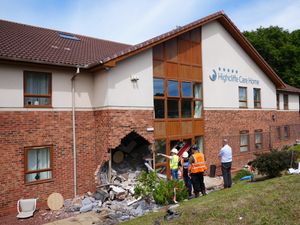 Supporting image for story: Two arrested after care home crash leaves eight in hospital